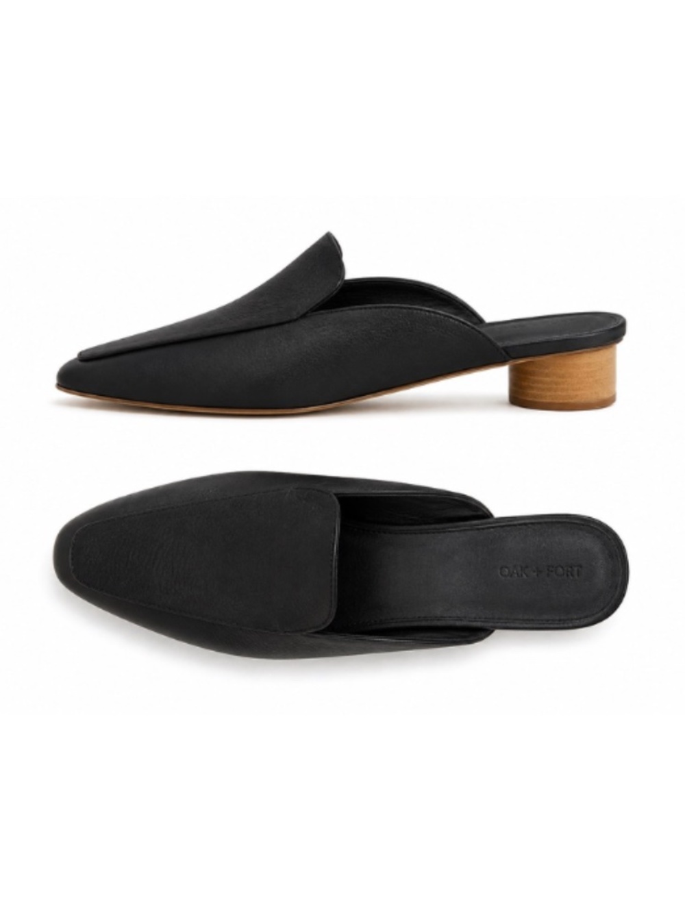 OAK + FORT | 7 | Wooden Heel Loafers